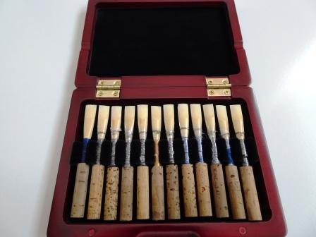 Large Wooden Oboe Reed Case
